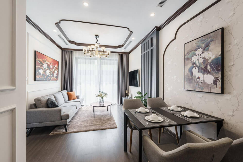 Căn hộ 1 phòng ngủ nhỏ 40m2